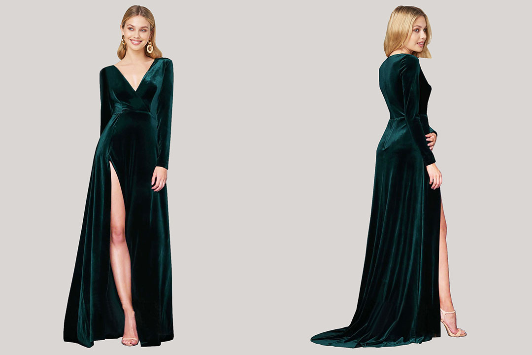 Best Evening Dresses Canada with Sleeves