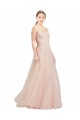 Best Tulle Sweetheart Sleeveless Open Back Long Semi Formal Dress Canada