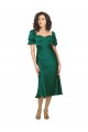 Best Silky Satin Sweetheart Short Sleeves Low Back Midi Length Formal Evening Dress Canada
