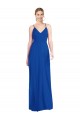 Best Soft Chiffon Spaghetti Straps Sleeveless Open Back Long Formal Dress Canada