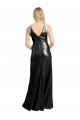 Best Sequin Spaghetti Straps Sleeveless V-Back Long Formal Evening Dress Canada
