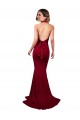 Best Spandex Halter Neck Sleeveless Open Back Long Formal Evening Dress Canada