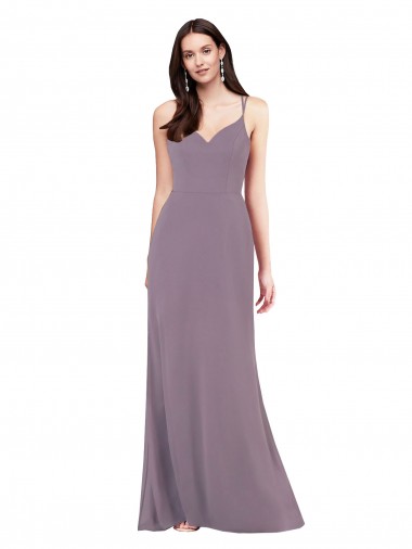 Best Soft Chiffon Sweetheart Sleeveless Open Back Long Formal Evening Dress Canada