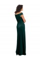 Best Stretch Velvet Square Neck Cap Sleeves Long Formal Evening Dress Canada