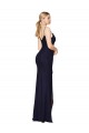 Best Soft Chiffon Spaghetti Straps Sleeveless V-Back Long Evening Dress Canada