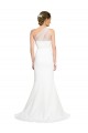 Best Stretch Crepe & Tulle One Shoulder Sleeveless Sweep Train Formal Evening Dress Canada