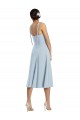 Best Stretch Crepe Sweetheart Sleeveless Midi Length Evening Dress Canada