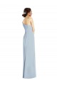 Best Stretch Crepe Off the Shoulder Sleeveless Long Formal Evening Gown Canada