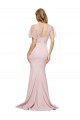 Best Stretch Crepe & Tulle One Shoulder Short Sleeves V-Back Long Formal Evening Dress Canada