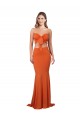 Best Spandex Strapless Sleeveless Long Formal Evening Dress Canada