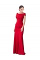 Best Stretch Crepe Sleeveless Long Formal Evening Dress Canada
