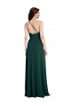 Best Stretch Crepe One Shoulder Sleeveless Open Back Long Formal Evening Dress Canada