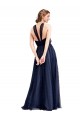 Best Tulle Halter Neck Sleeveless Long Evening Dress Canada