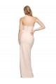 Best Stretch Crepe Strapless Sleeveless Low Back Long Formal Evening Dress Canada