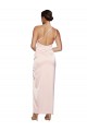 Best Silky Satin One Shoulder Sleeveless Low Back Long Semi Formal Evening Dress Canada
