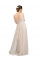 Best Tulle Scoop Neck Sleeveless Open Back Long Semi Formal Evening Dress Canada