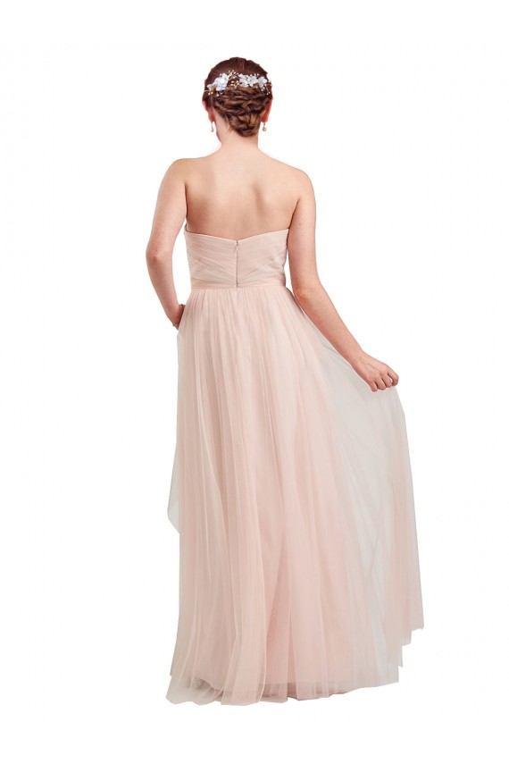 Best Tulle Sweetheart Sleeveless Long Evening Dress Canada