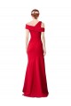 Best Stretch Crepe Sleeveless Long Formal Evening Dress Canada