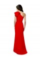 Best Stretch Crepe One Shoulder Sleeveless Long Formal Dress Canada
