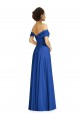 Best Soft Chiffon Off the Shoulder Cap Sleeves Long Semi Formal Evening Dress Canada