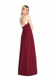 Best Soft Chiffon Spaghetti Straps Sleeveless Open Back Long Formal Dress Canada