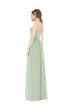 Best Soft Chiffon Sweetheart Sleeveless Low Back Long Semi Formal Evening Dress Canada
