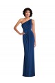 Best Spandex One Shoulder Sleeveless Long Semi Formal Evening Dress Canada