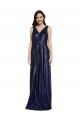 Best Sequin V-Neck Sleeveless V-Back Long Formal Evening Dress Canada