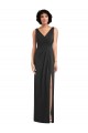 Best Spandex V-Neck Sleeveless V-Back Long Formal Evening Dress Canada