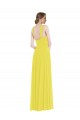 Best Soft Chiffon Spaghetti Straps Sleeveless Long Semi Formal Evening Dress Canada